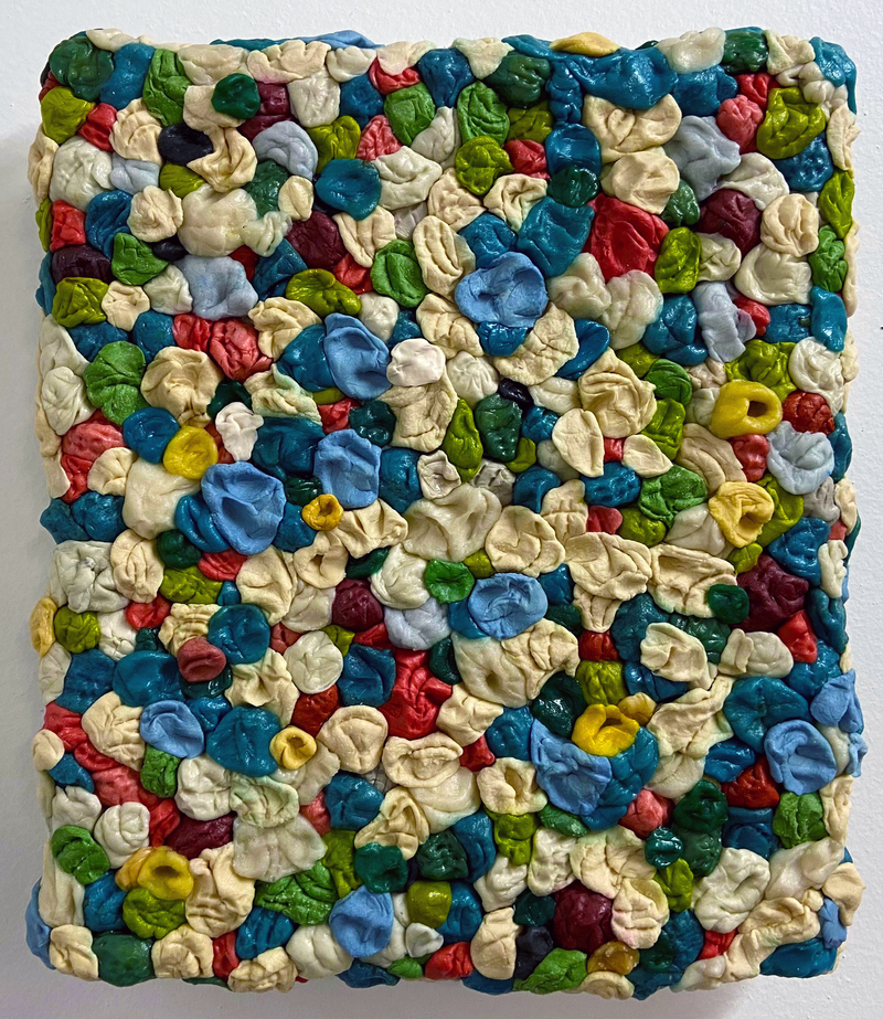 Chewing Gum painting titled Dad Gummit