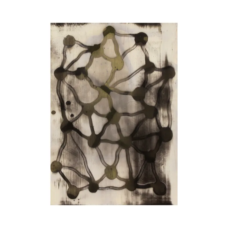 A painting titled 