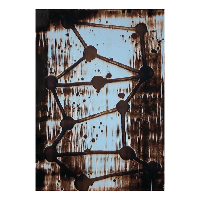 Single panel painting titled 
