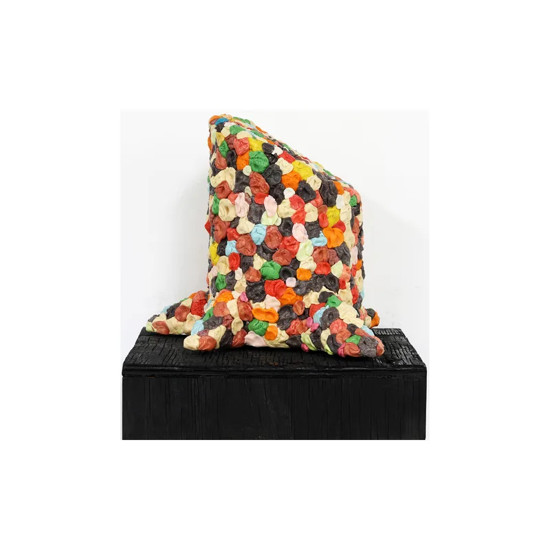 Bubblegum sculpture titled 